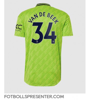 Manchester United Donny van de Beek #34 Tredje Matchtröja 2022-23 Kortärmad